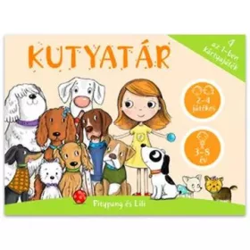 Kutyatár 4 az 1-ben kártyajáték