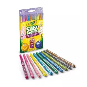   Crayola Silly Scents: Illatos, vékony filctoll készlet - 10 db-os