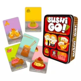   Sushi Go! kártyajáték - gyors sushi-gyűjtögetős társasjáték