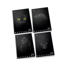   Pigna: Monocromo Black vonalas füzet - A4, 81-38, többféle