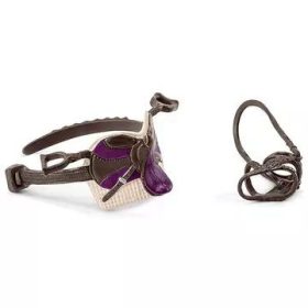   Schleich Horse Club: Lisa és Storm nyereg és kantárszerszám