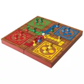   Ki nevet a végén? társasjáték összecsukható fa dobozban