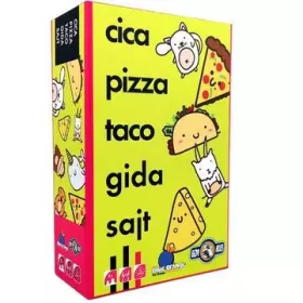   Cica, Pizza, Taco, Gida, Sajt – gyors reakciójú kártyajáték