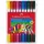 Faber-Castell: Kétvégű, kimosható, 10 db-os filctoll készlet
