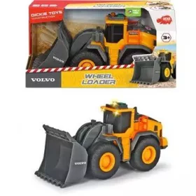   Dickie: Volvo homlokrakodó munkagép - 23 cm, fénnyel és hanggal