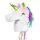 Varázslatos unikornis pinata - 40 x 40 x 9,5 cm