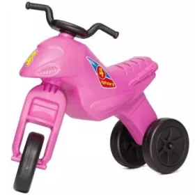 Műanyag Superbike maxi motor, 4-es méret - pink
