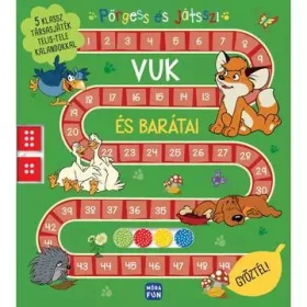 Vuk: Pörgőkockás társasjáték könyv