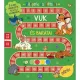 Vuk: Pörgőkockás társasjáték könyv