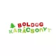 Boldog karácsonyt feliratú zselés ablakdísz
