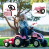 Falk: Country Star traktor pótkocsival - rózsaszín