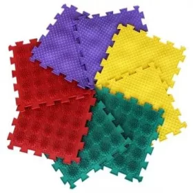   Ortho Puzzle: Ortopédiai masszázs szőnyeg szett - Sündisznók