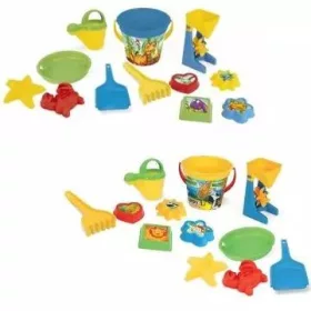   Wader: Vödrös homokozó szett formákkal, 12 részes - többféle