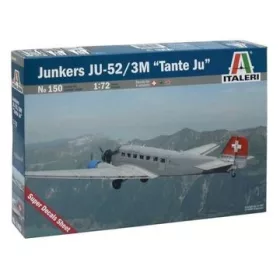 Italeri: Junkers JU-52 3/m TAN repülőgép makett, 1:72