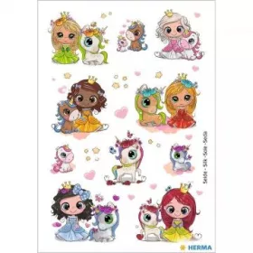 Herma: Hercegnők és unikornisok matricacsomag