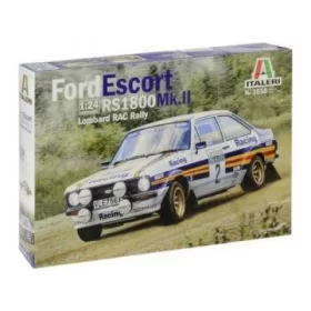 Italeri: Ford Escort RS1800 autó makett, 1:24