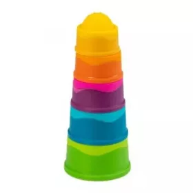 Fat Brain Toys: Puha toronyépítő bébijáték