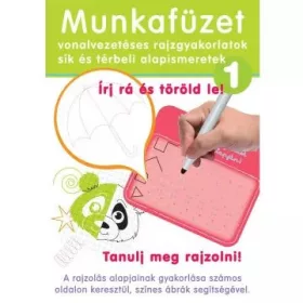   Írj rá és töröld le! Munkafüzet - Vonalvezetéses rajzgyakorlatok