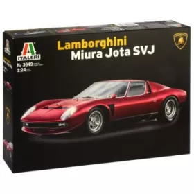 Italeri: Lamborghini Miura Jota SVJ autó makett, 1:24