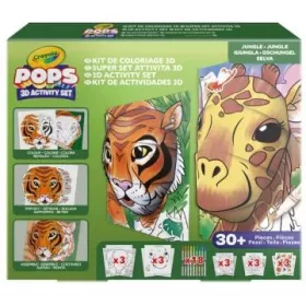 Crayola POPs: 3D megakészlet – Dzsungel