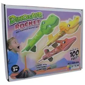 Dinós rakétakészlet vulkánkilővővel