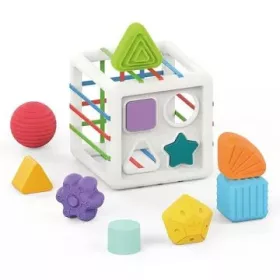 Formaválogató kocka - gumirácsos