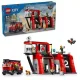 LEGO® City: Tűzoltóállomás tűzoltóautóval 60414