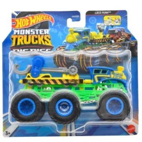   Hot Wheels: Monster Trucks hatkerekű vontató szörnyjárgány - többféle
