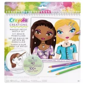 Crayola Creations: Sminkrajz portfólió szett