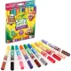 Crayola Silly Scents: Kétoldalú, tompahegyű filctoll készlet - 10 db-os