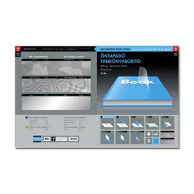   Öntapadós tankönyv és füzet borító fólia - A4, geometria mintás, 10 ív