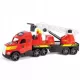 Wader Magic Truck Action tűzoltó kamion vízpumpás tömlővel, 79 cm