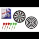 Kétoldalas darts tábla - 38 cm, 6 db nyíllal