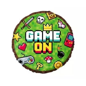 Game on gamer fólia lufi - 45 cm