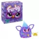Furby: Interaktív plüssjáték, lila színű, angol nyelvű