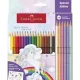 Faber-Castell: Színes ceruza készlet - 18 + 6 db-os