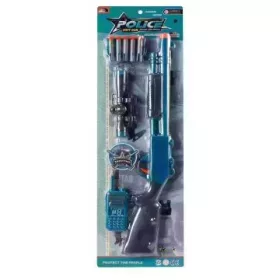 Rendőrségi tapadókorong lövő fegyver szett - Shotgun