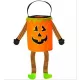 Widmann tök mintás Halloween cukorkagyűjtő kosár