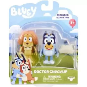 Bluey: Dupla figuracsomag - Orvos Indy és Bluey