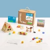 Tooky Toy: Montessori fa oktató játék szett - 25 db-os