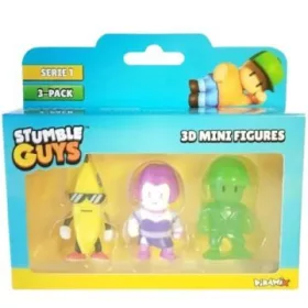   Stumble Guys: Mini 3D figura, 1. széria, 3 db-os szett - többféle