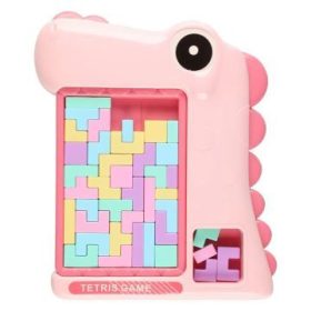 Dinoszaurusz formájú tetrisz játéktábla - Pink
