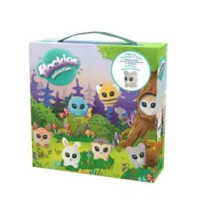   Flockies: Házikó gyűjtődoboz egér figurával - 4. széria