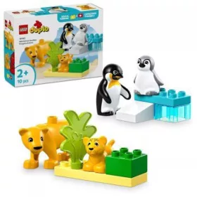LEGO DUPLO Állatcsaládok - Pingvinek és Oroszlánok 10442