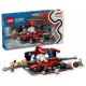 LEGO® City F1®-es boxutca és személyzet, Ferrari autóval 60443
