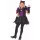 Denevérboszorkány jelmez szett - 130-140 cm