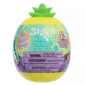   Stitch: Mini meglepetés figura ananász formájú kapszulában - 4. széria