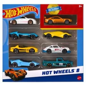 Hot Wheels: Kisautó csomag - 8-db-os