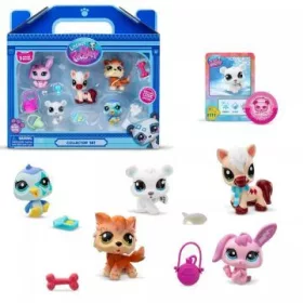   Littlest Pet Shop: Téli játékfigura szett, 2. széria - 5 db-os