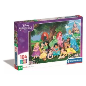   Clementoni: SuperColor Disney Hercegnők - 104 darabos puzzle